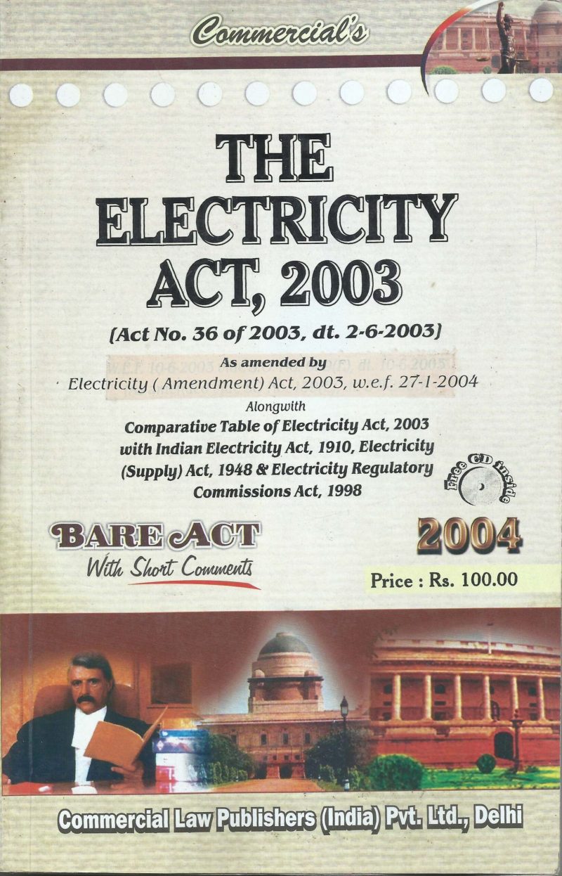 THE ELECTICITY ACT by COMMERCIAL LAW PUBLISHERS