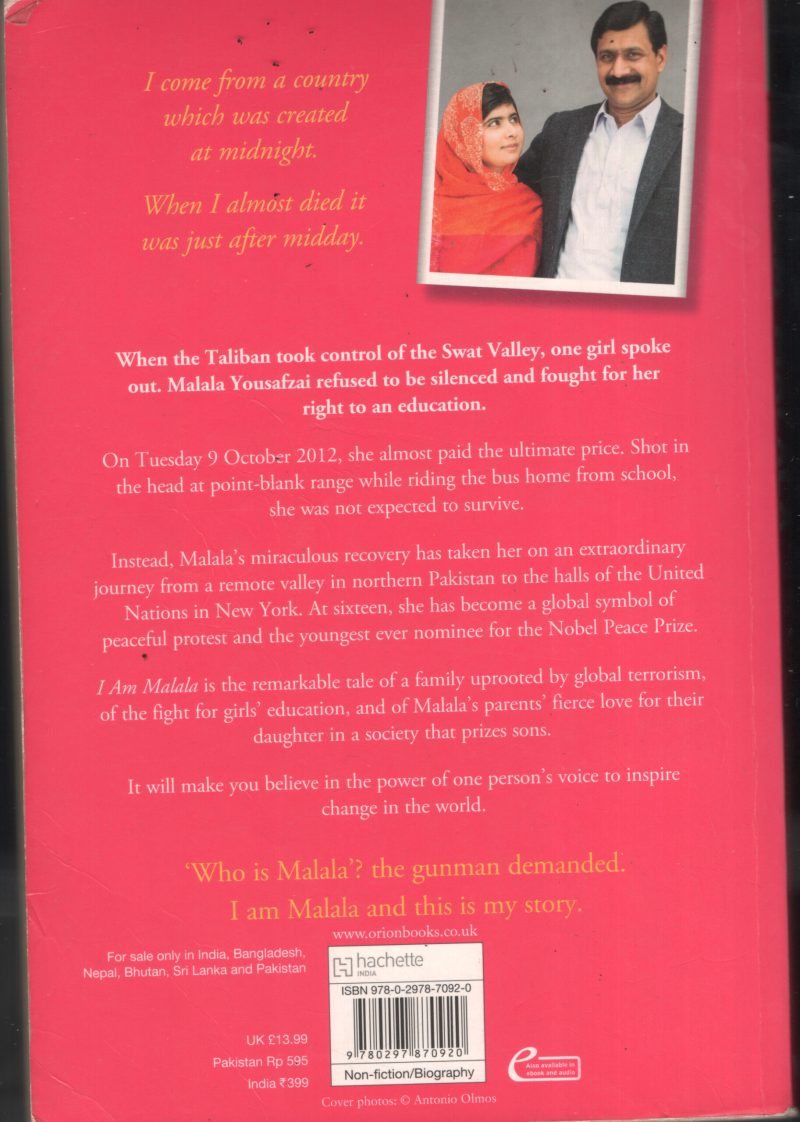 I AM MALALA BY Malala Yousafzai - Image 2
