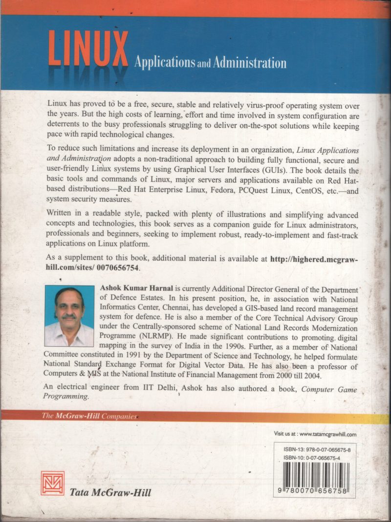 Linux- Aplication & Administration BY Ashok Kumar Harnwal