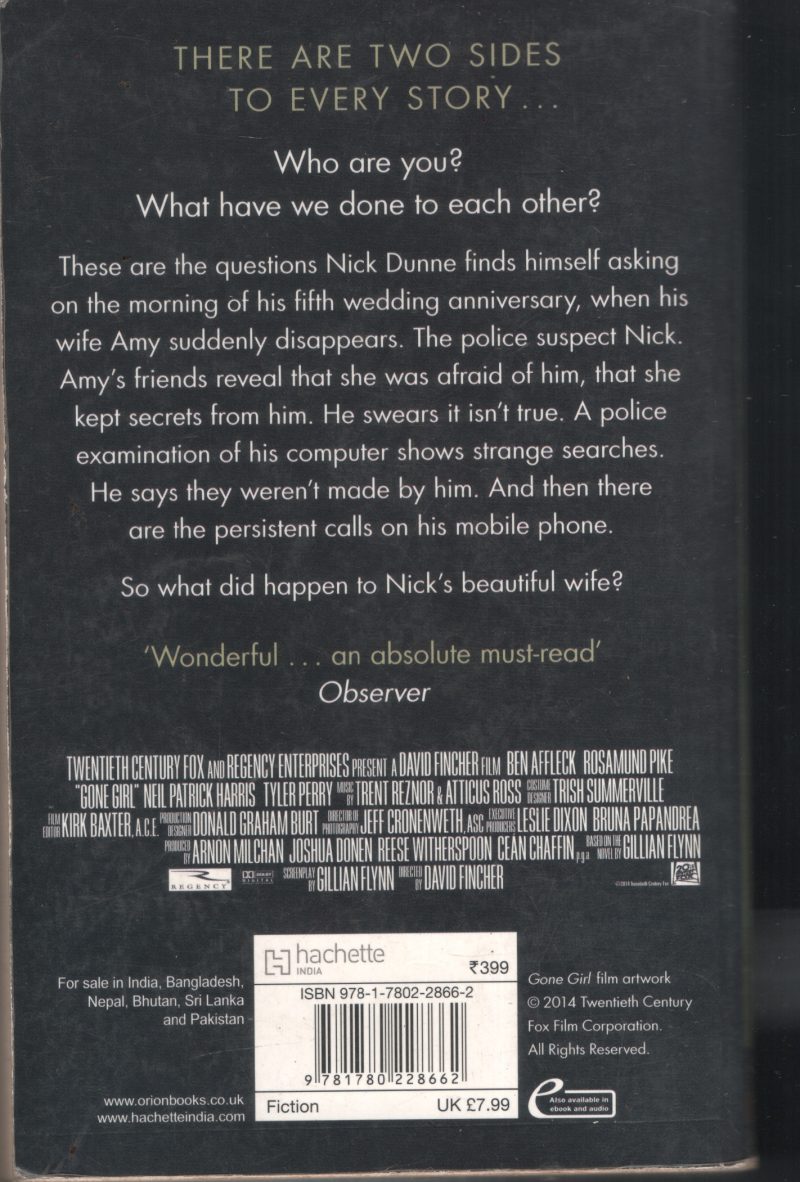 Gone Girl BY Gillian Flynn - Image 2