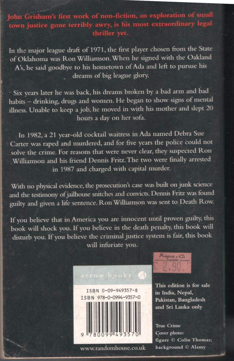 The Innocent Man BY John Grisham - Image 2
