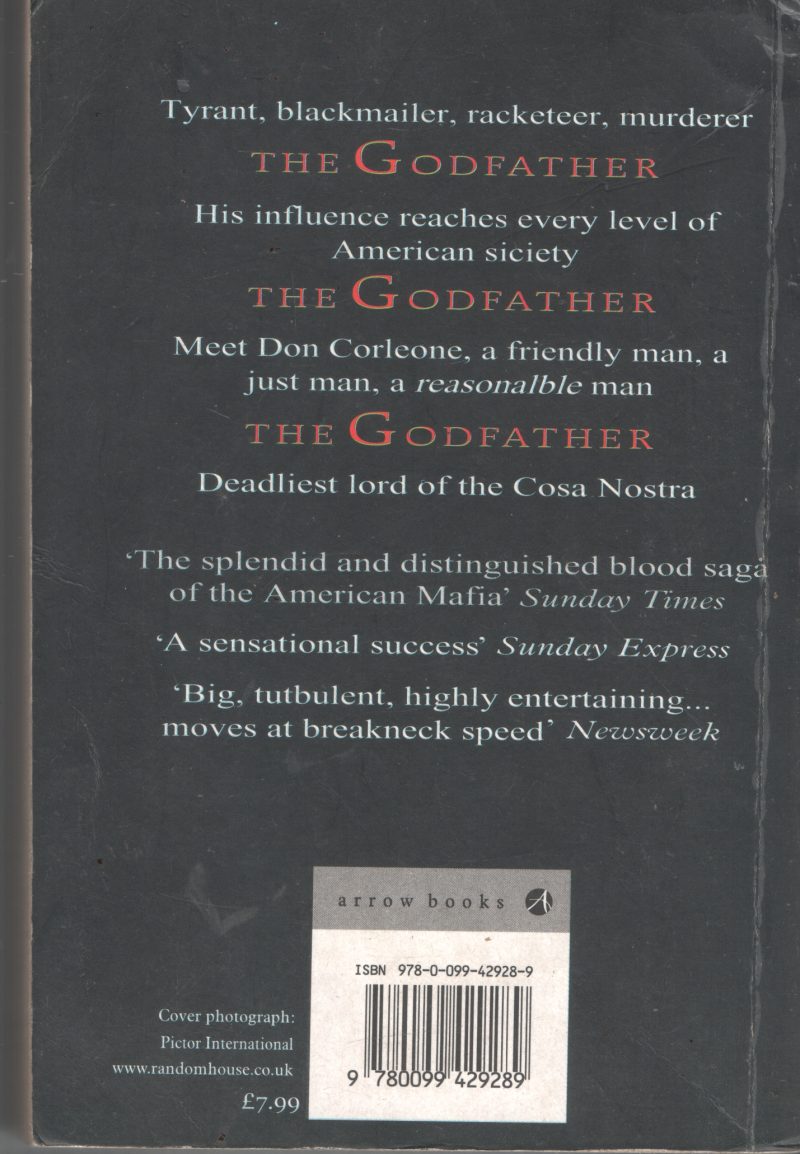 The God Father BY Mario Puzo - Image 2