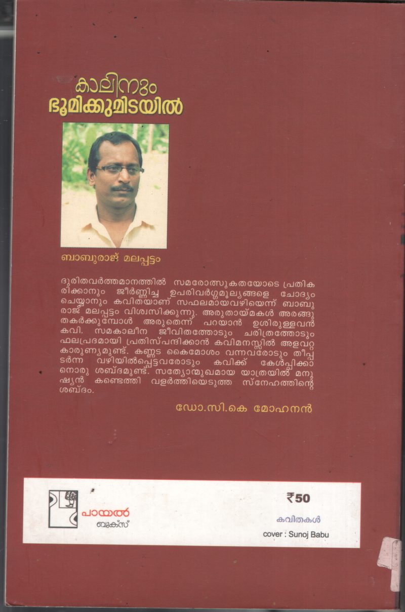 Kalinum Bhoomikumidyail BY Bbauraj Malpattom - Image 2