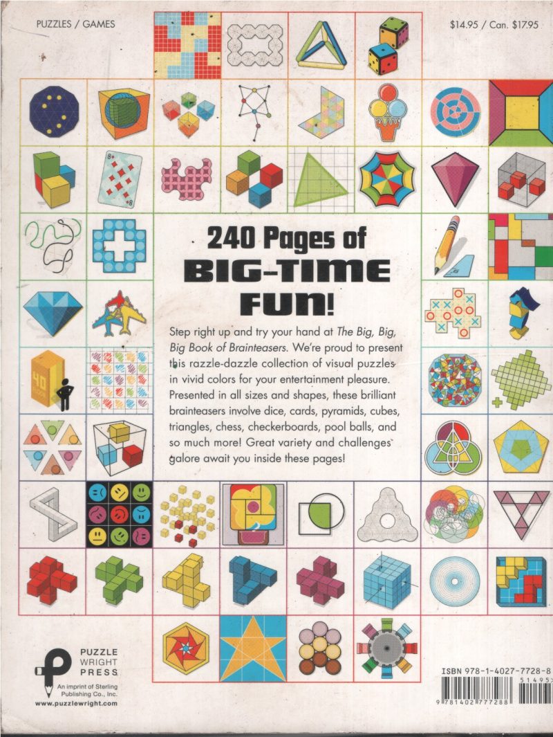 The Big Big Big Book of Brain Teasers BY Garbarchuk - Image 2