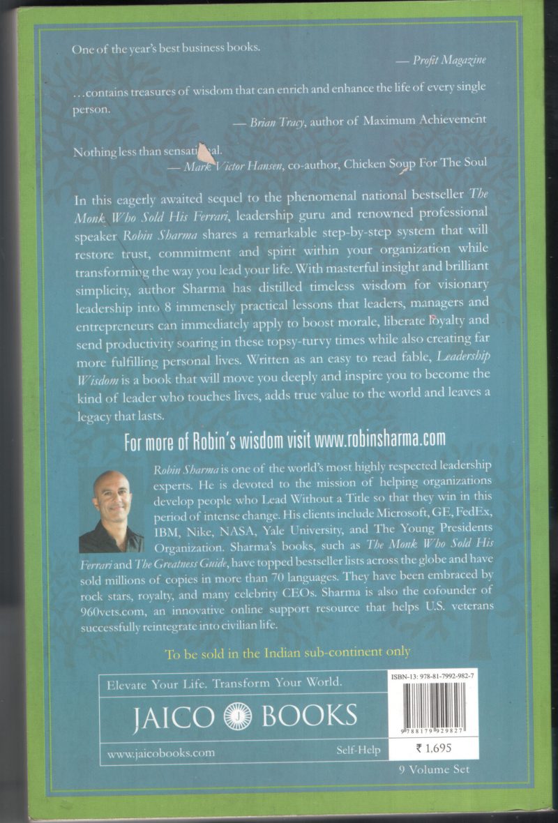Leadership Wisdom BY Robin Sharma - Image 2