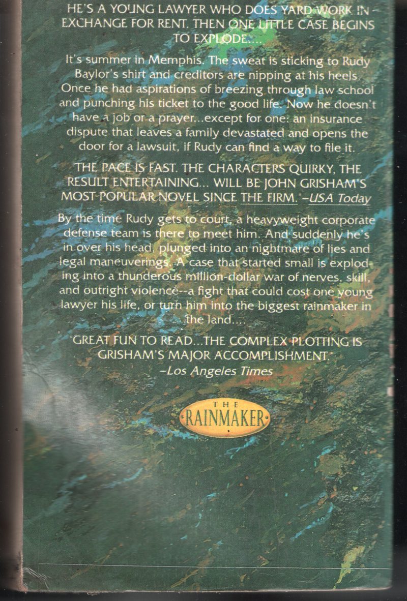 The Rain Maker BY John Grisham - Image 2