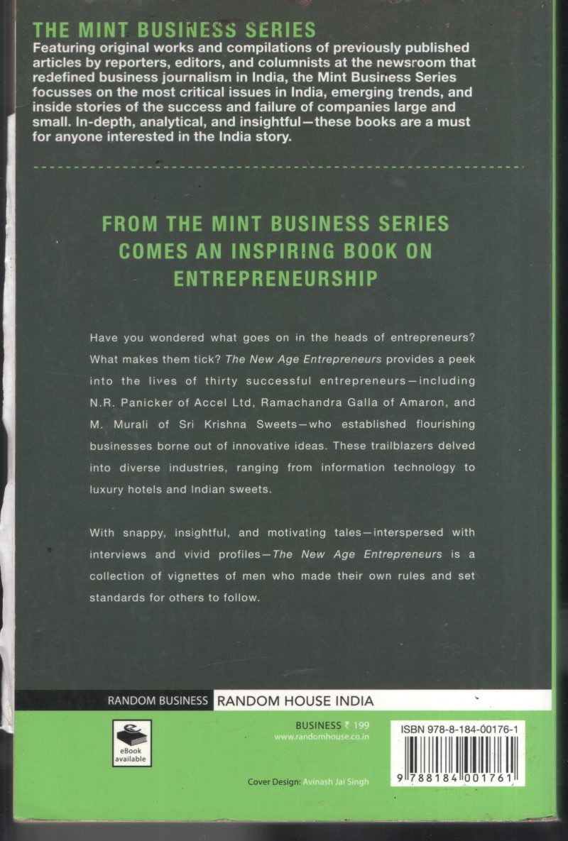 The New Age Entrepreneurs BY Mint Book - Image 2