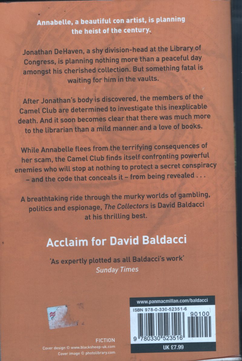 The Collectors BY David Baldacci - Image 2
