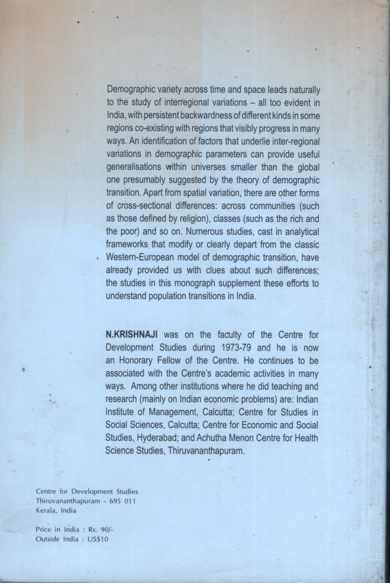 Population Trasnsitions BY N.Krishnaji - Image 2