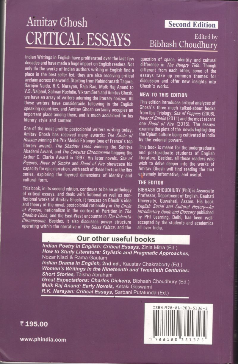 Crittical Essays BY Biphash Choudhury - Image 2