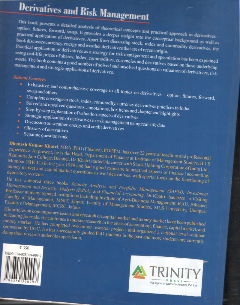 Derivatives & Risk Management BY Dhanesh Kumar Khatri - Image 2