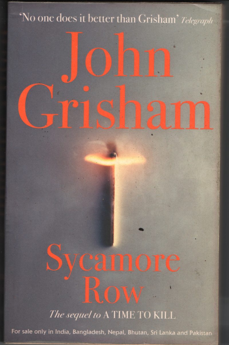Sycamore Row BY John Grisham