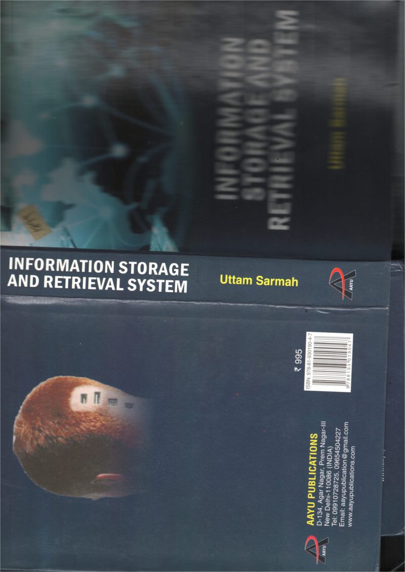 Information Storage & Retrival System BY Uttam Singh