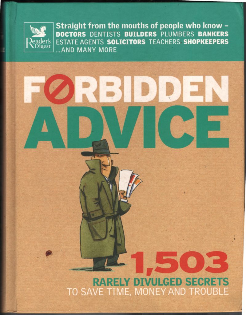 Forbiden Advice BY Readers Digest