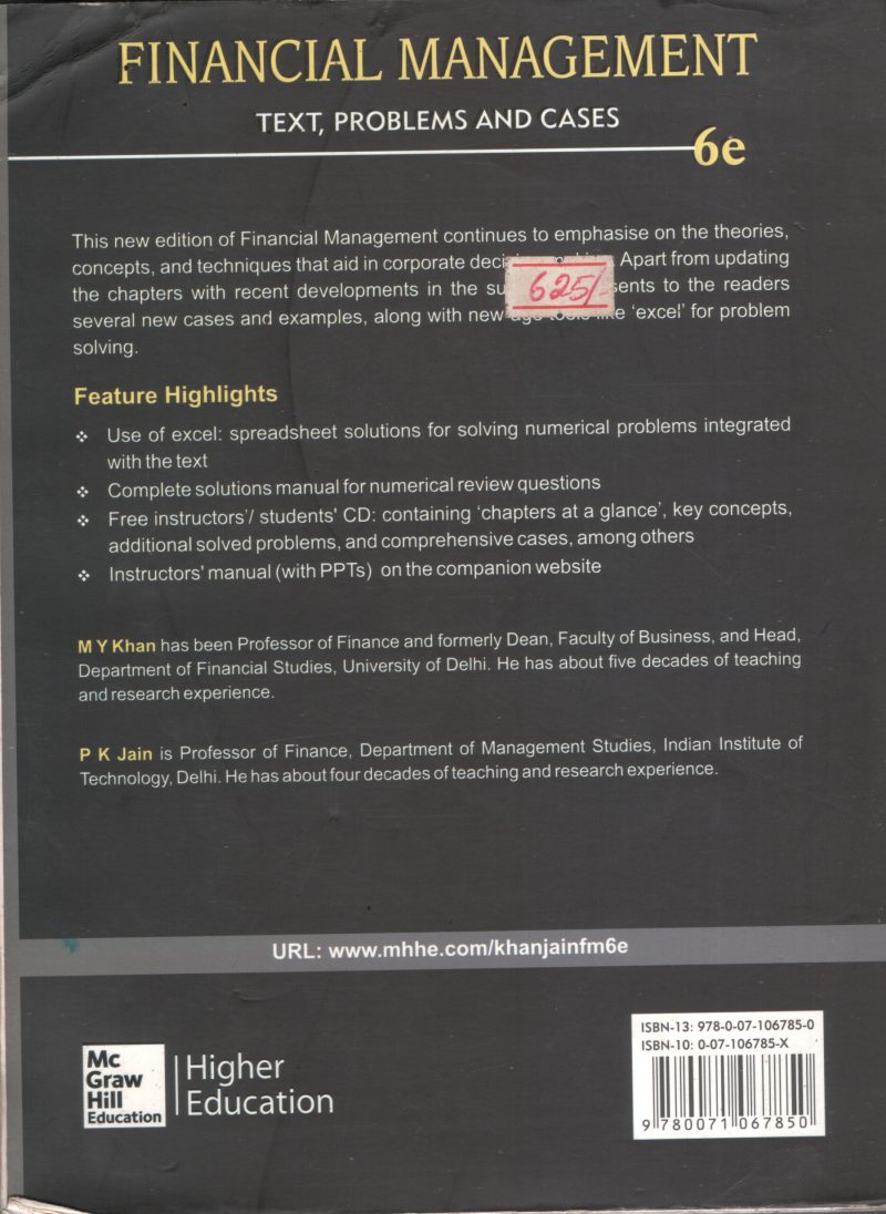 Financial Management BY P.K.Jain - Image 2