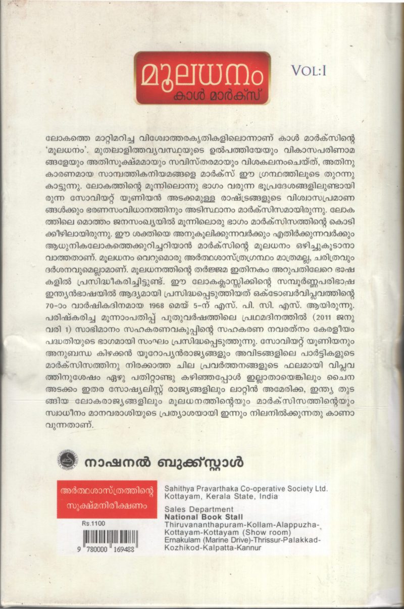 Mooladhanam -Das Capital by Carl Marx` - Image 2