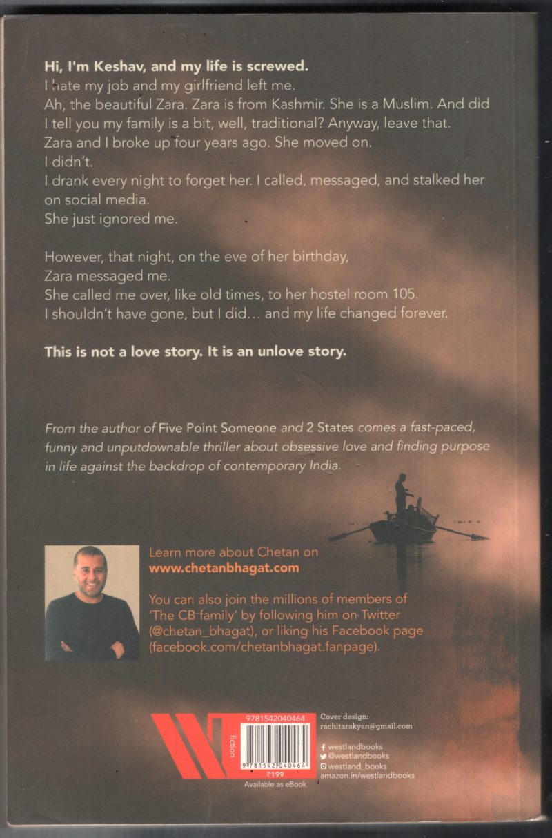 The Girl In RooM 105 BY Chethan Bhagat - Image 2