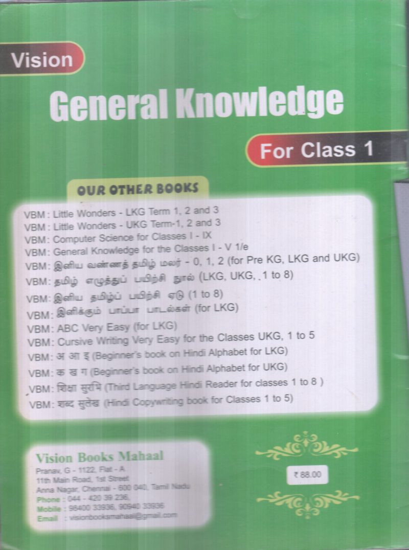 GENERAL KNOWLEDGE CLASS 1 - Image 2