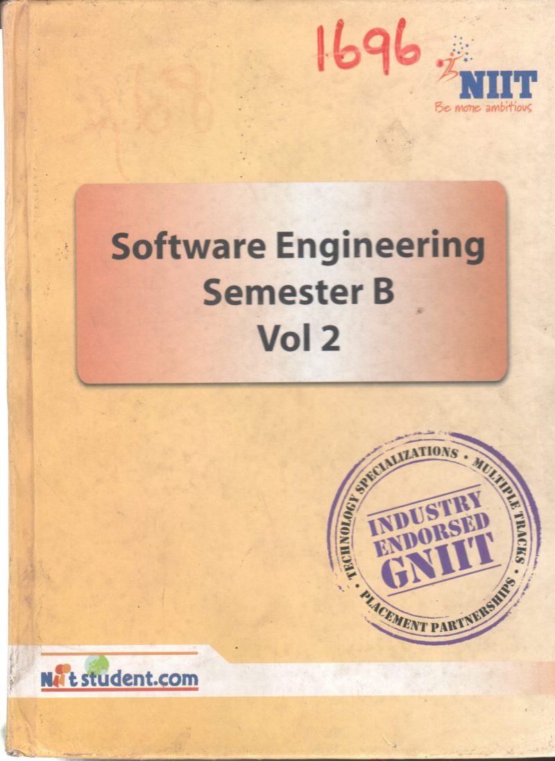 SOFTWARE ENGINEERING SEM B V2 BY NIIT