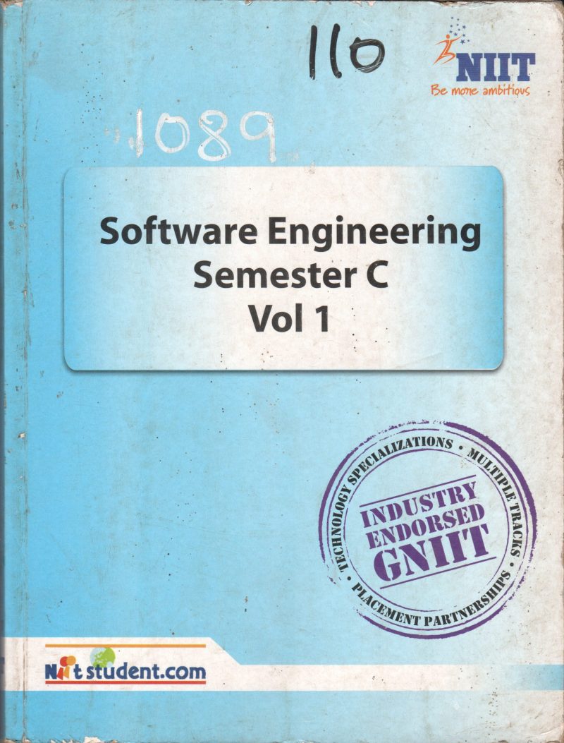 SOFTWARE ENGINEERING SEM C V1 BY NIIT