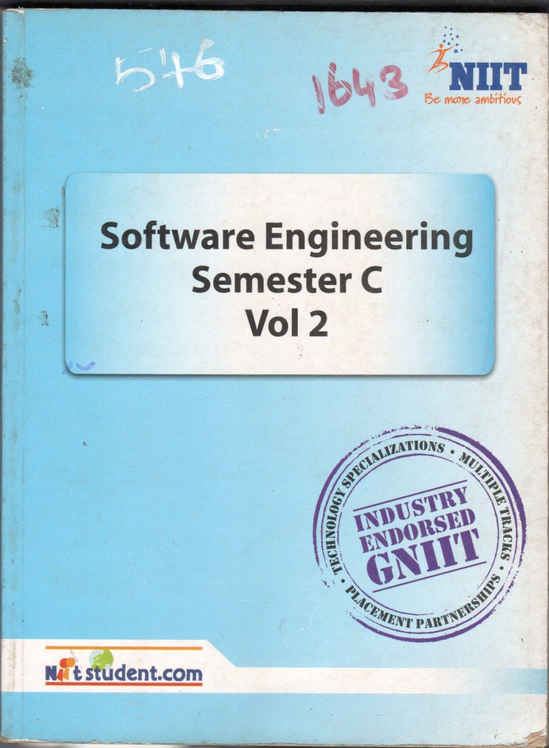SOFTWARE ENGINEERING SEM C V2 BY NIIT