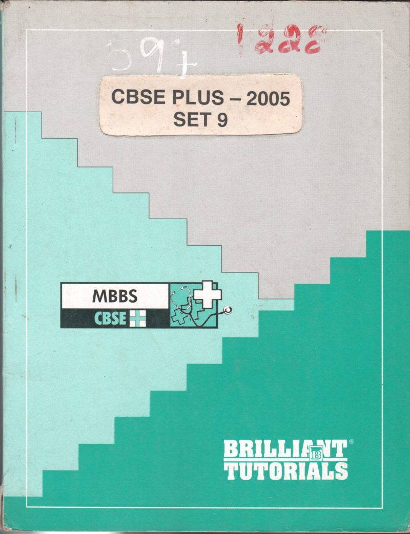 MBBS CBSE SET 9 BY BRILLIANT