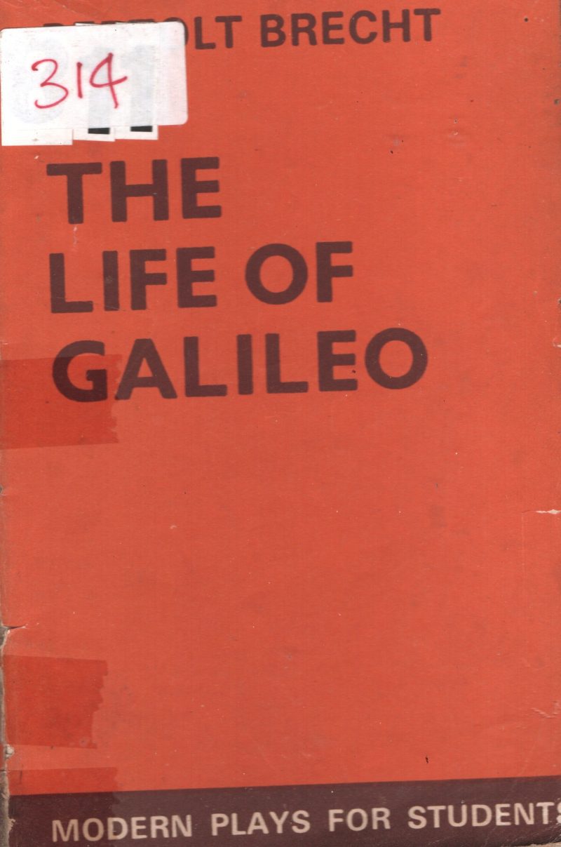The Life Of Galileo BYBertolt Brecht