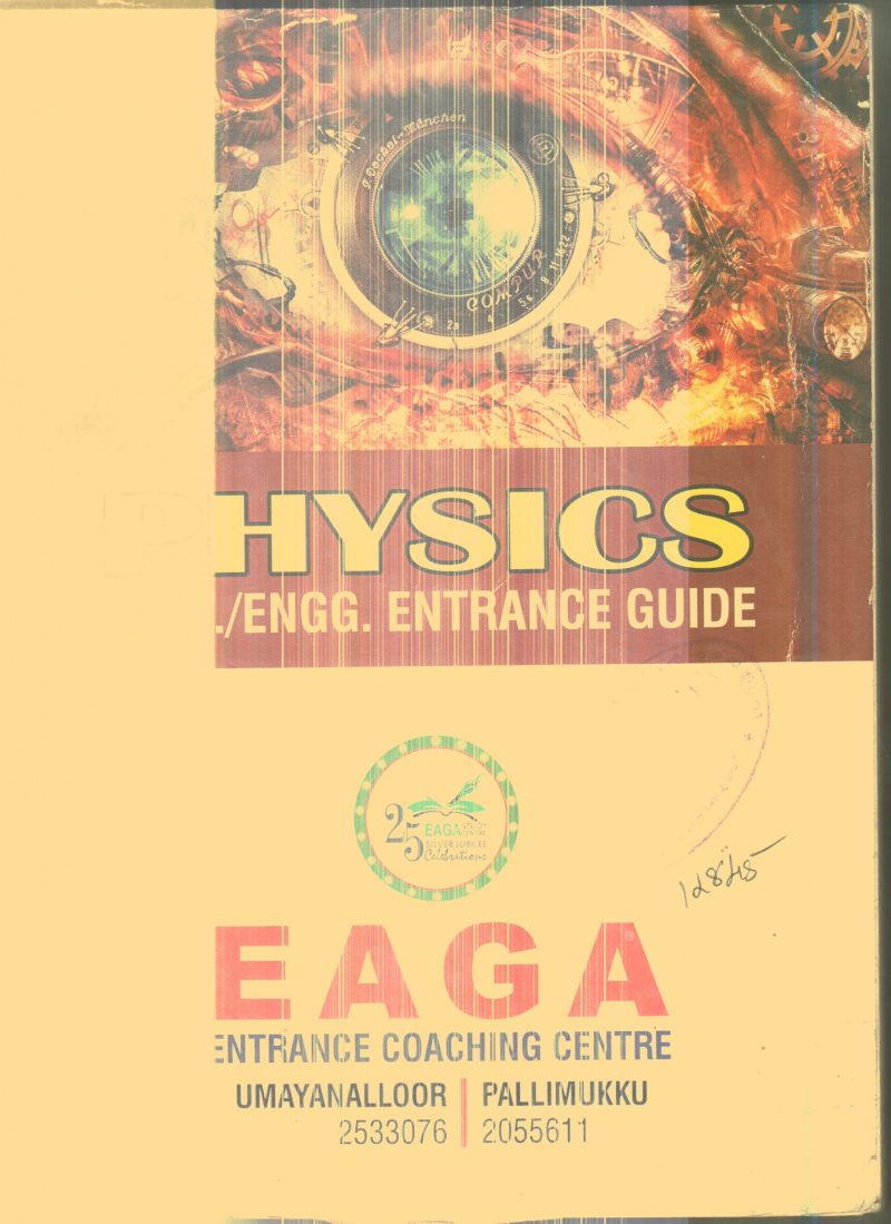 PHYSICS MED/ENGG ENTRANCE GUIDE By VENUS COLLEGE