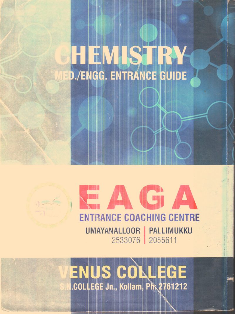 CHEMISTRY MED/ENG ENTRANCE GUIDE By VENUS COLLEGE - Image 2