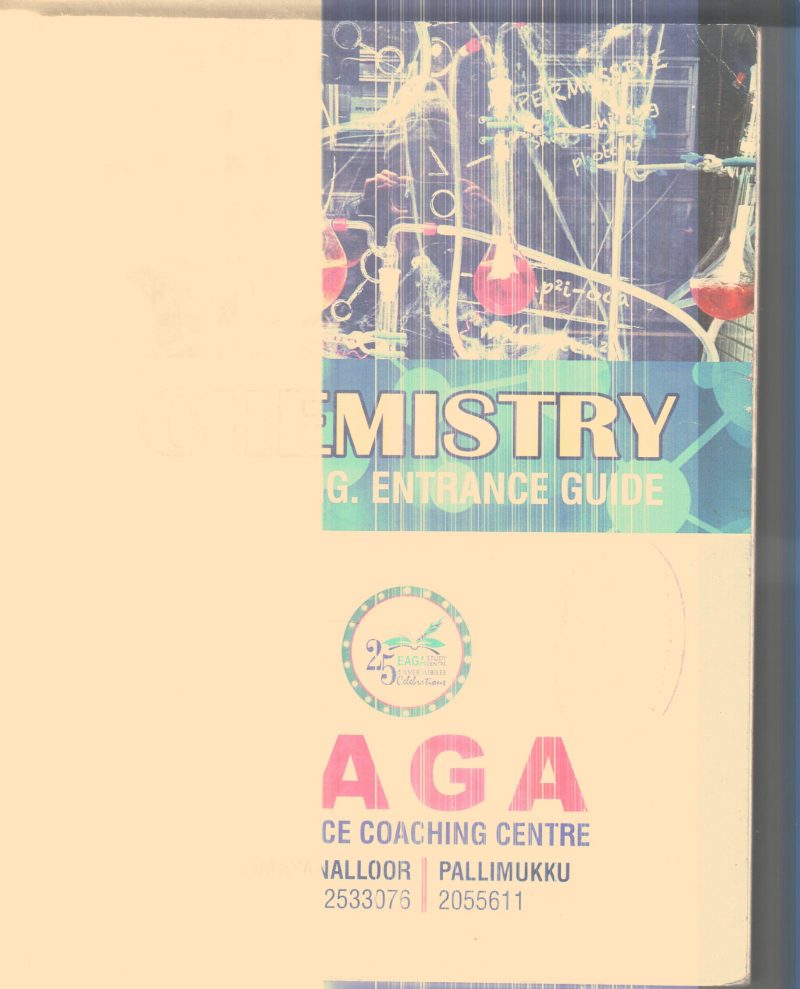 CHEMISTRY MED/ENG ENTRANCE GUIDE By VENUS COLLEGE