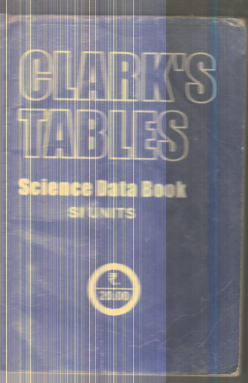 Clark's Tables By Group Of Editors