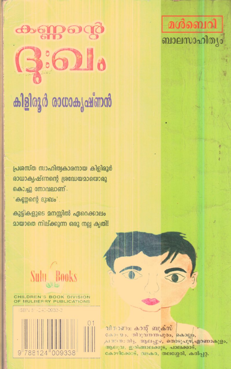 Kannante Dhukkam By Kiliroor Radhakrishnan - Image 2
