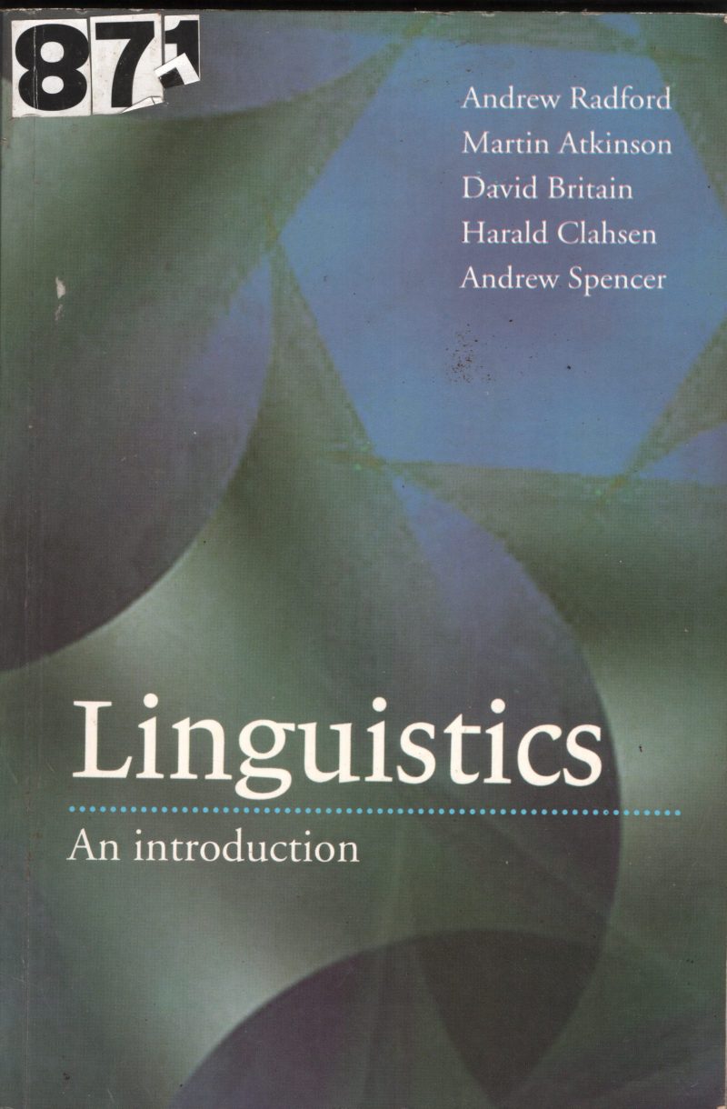 Linguistics BY Group Of Editors