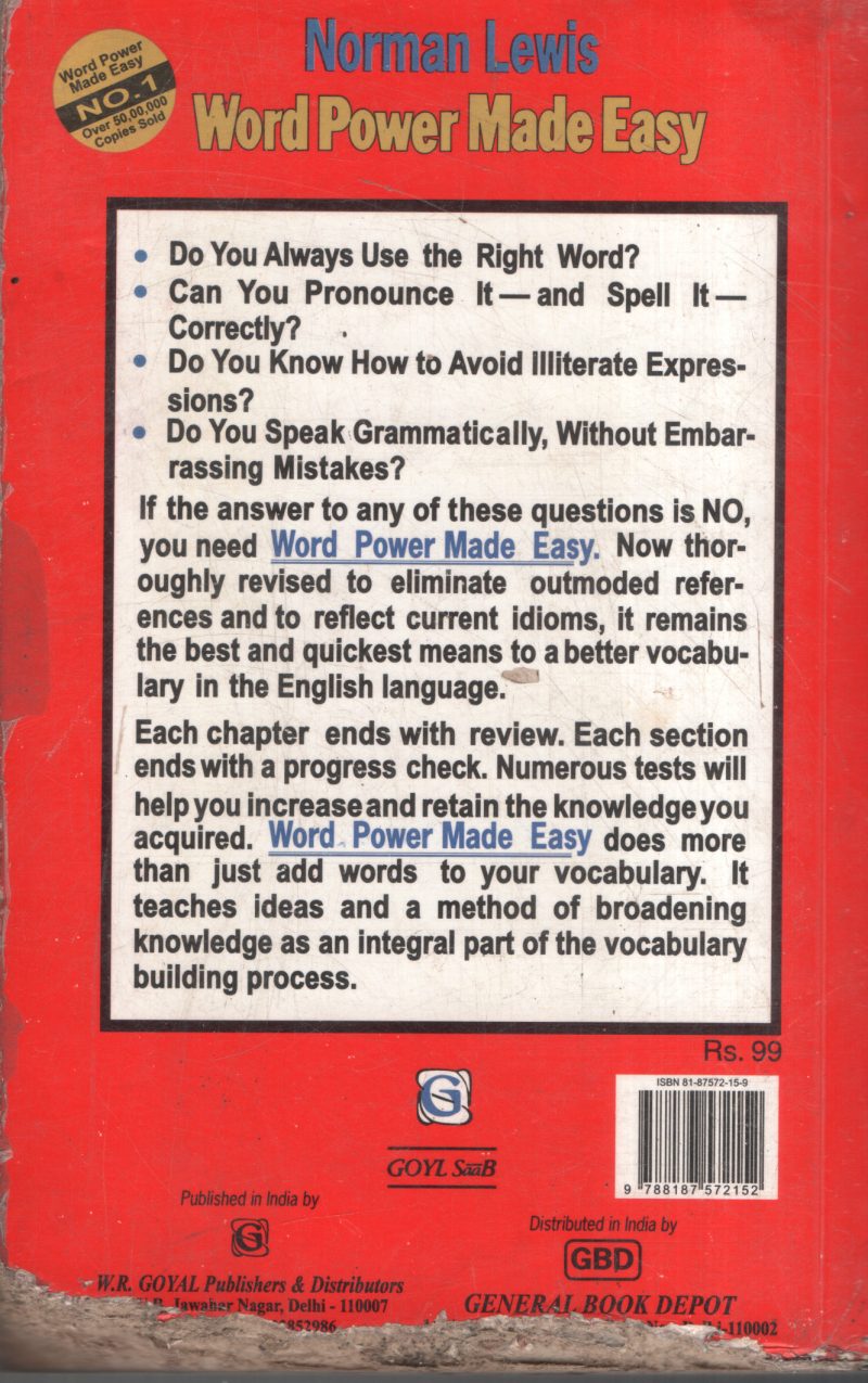 Word Power Made Easy BY Norman Lewis - Image 2