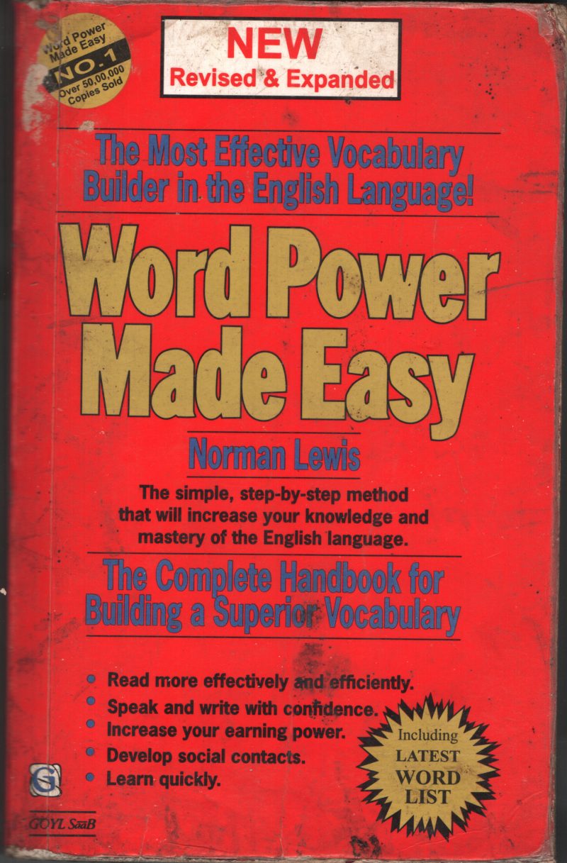 Word Power Made Easy BY Norman Lewis