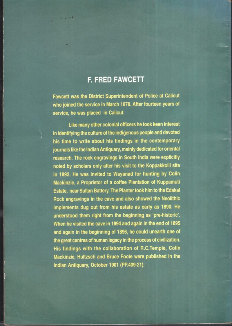 The Rock Carving In The Edakal Cave BY F.Fred Fawcett - Image 2