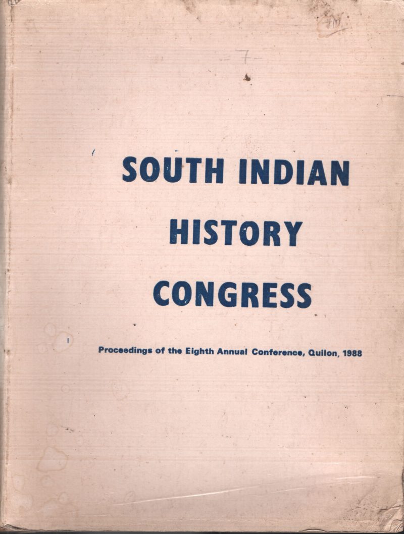 Soutj Indian History Congrss BY Group Of Editors