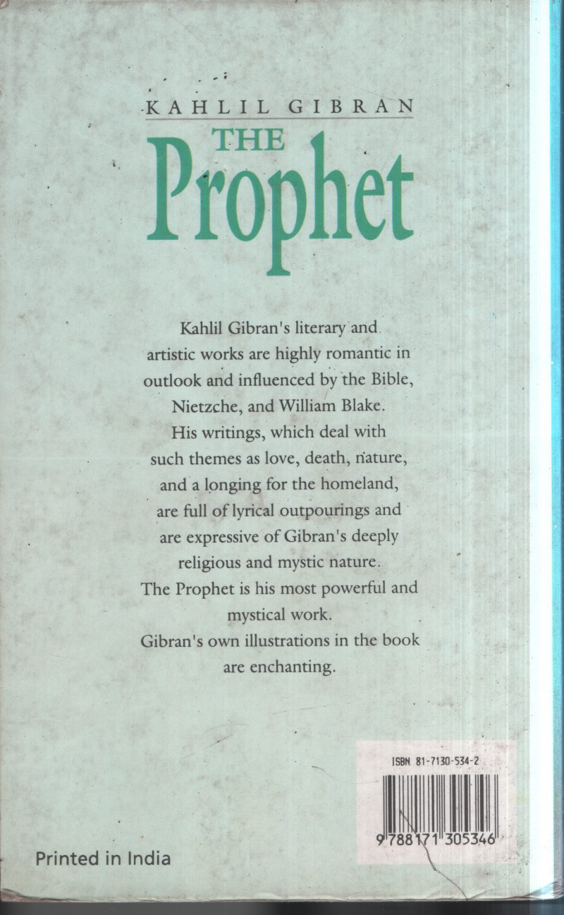 The Prophet BY Khalil Gibran - Image 2