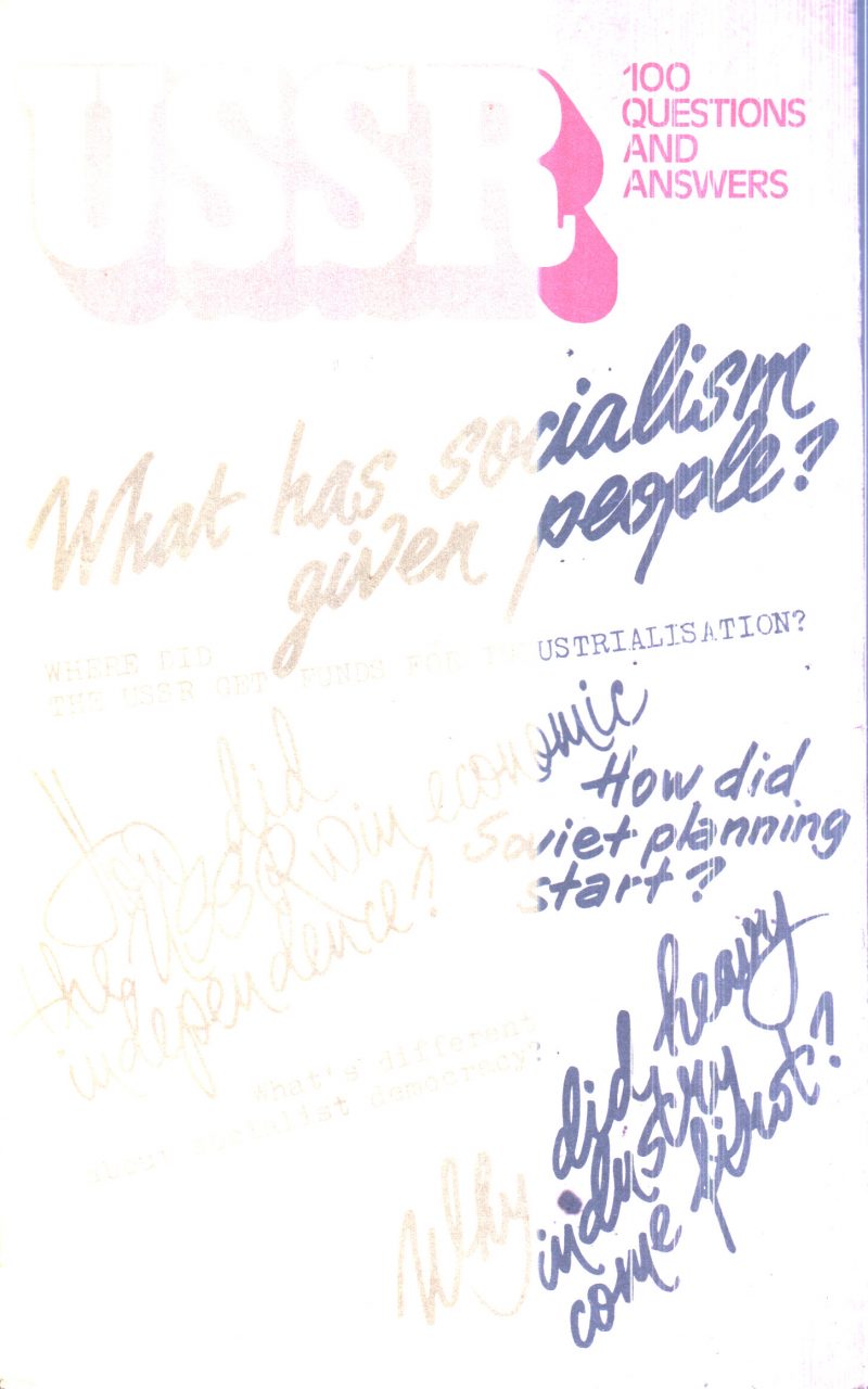 USSR 100 Questions and Answers By Group Of Editors - Image 2
