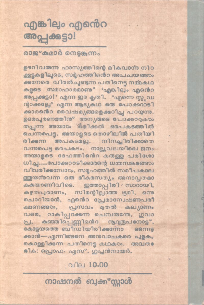 Enkilum Ente Appukkutta BY RajKumar Netumkunnam - Image 2