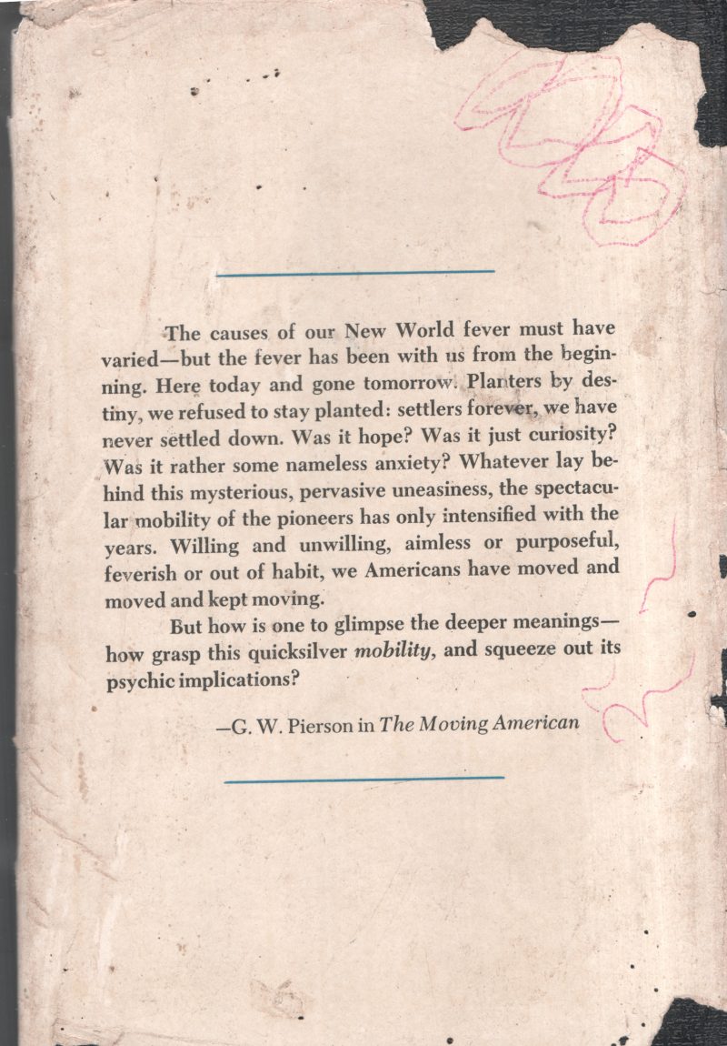 The Moving American BY George .W.Pierson - Image 2