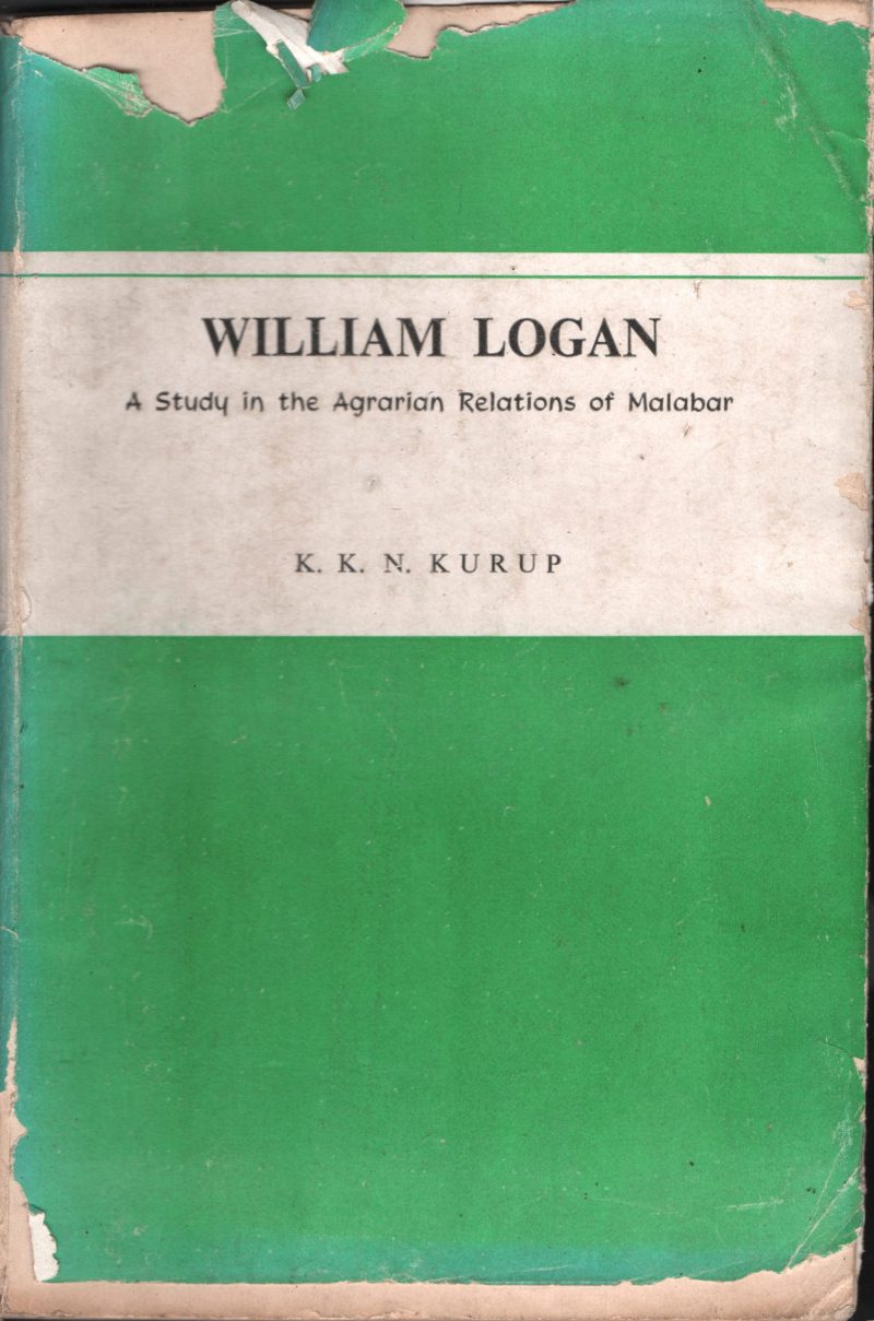 William Logan BY K.K.N.Kurup