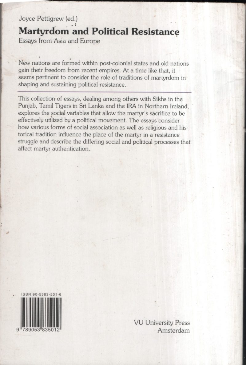 Martyrdom and Political Resistance BY Joyce pettigrew - Image 2