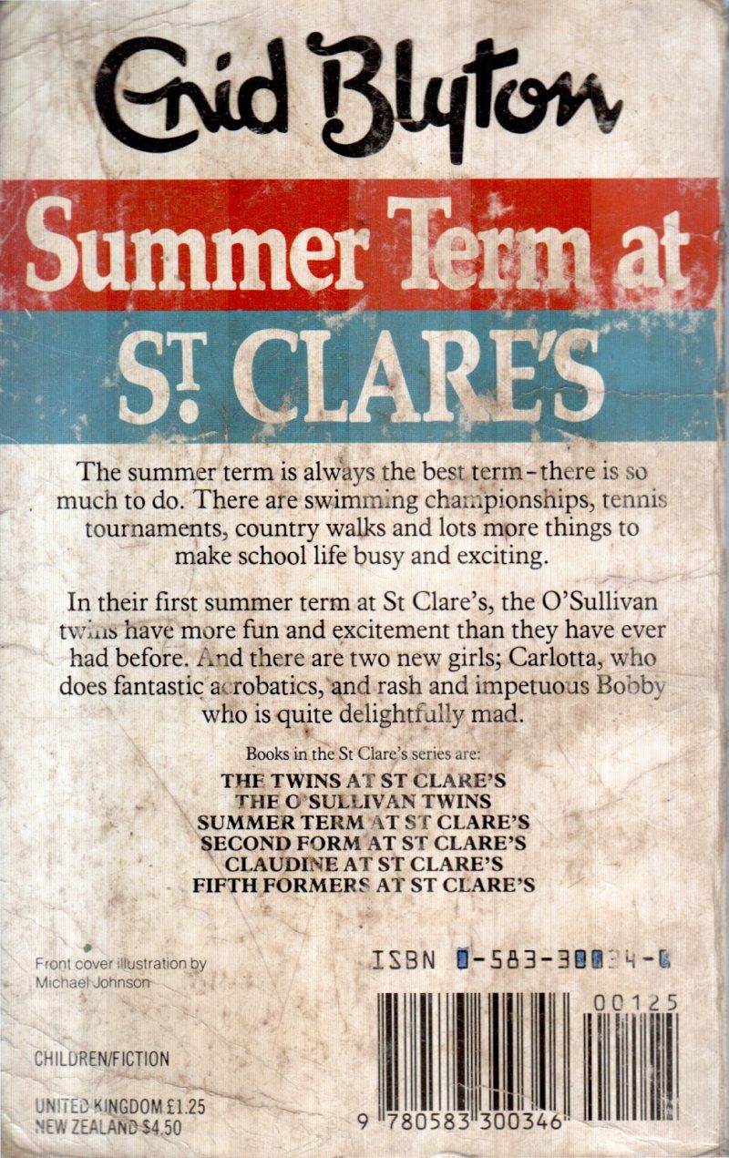 SUMMER TERM AT ST.CLARE'S BY GUID BLYTON - Image 2
