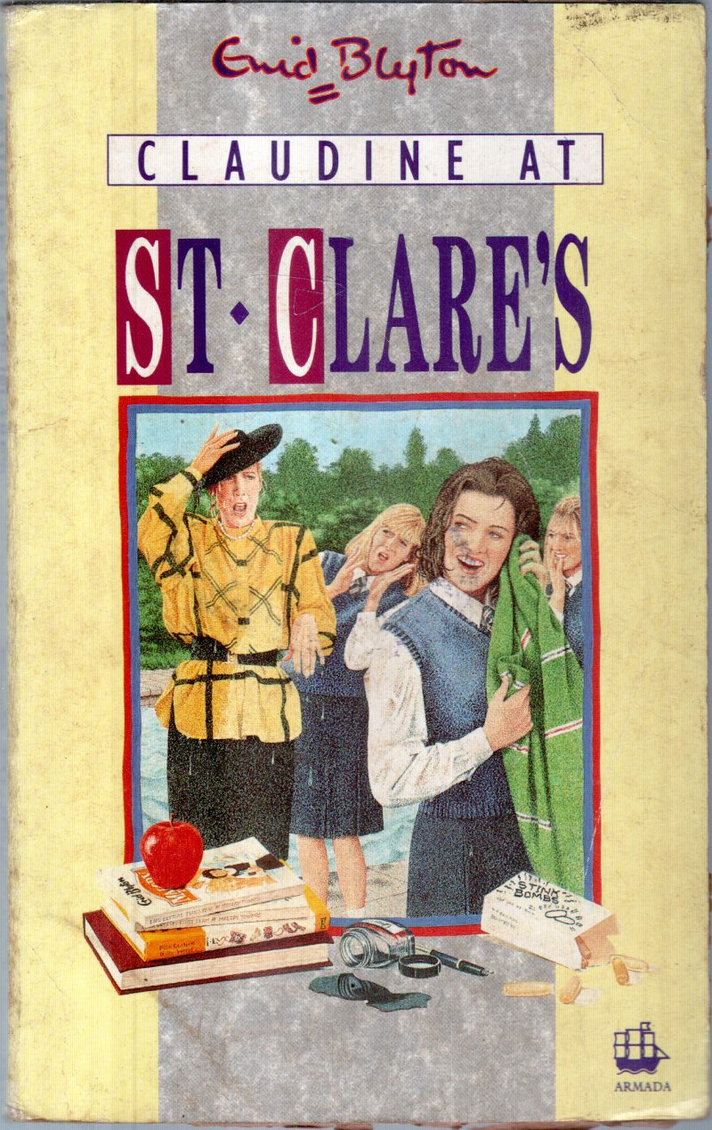 CLAUDINE AT ST-CLARES BY GUID BLYTON