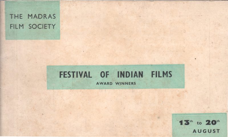 FESTIVAL OF INDIAN FILMS