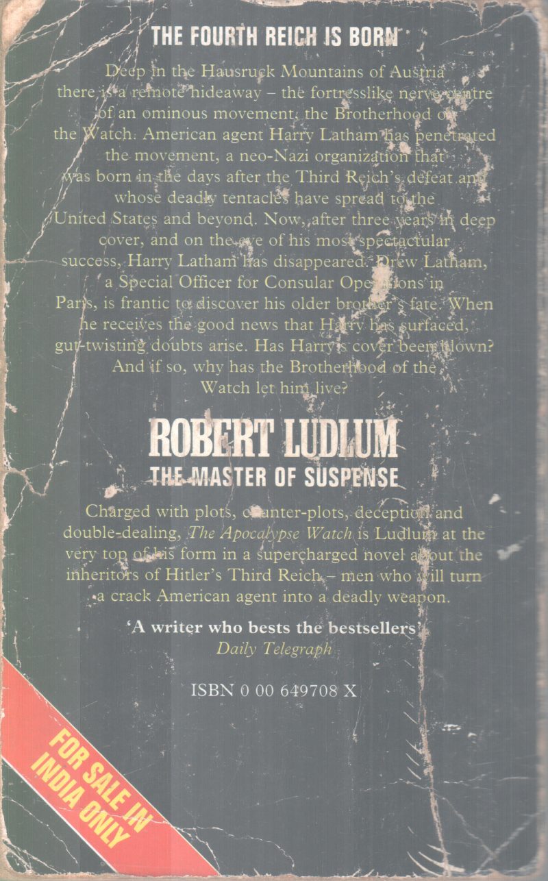 THE APOCALYPSE WATCH BY ROBERT LUDLUM - Image 2