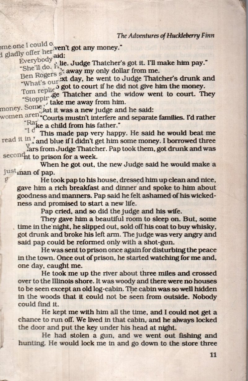 THE ADVENTURES OF HUCKLEBERRY FINN - Image 2