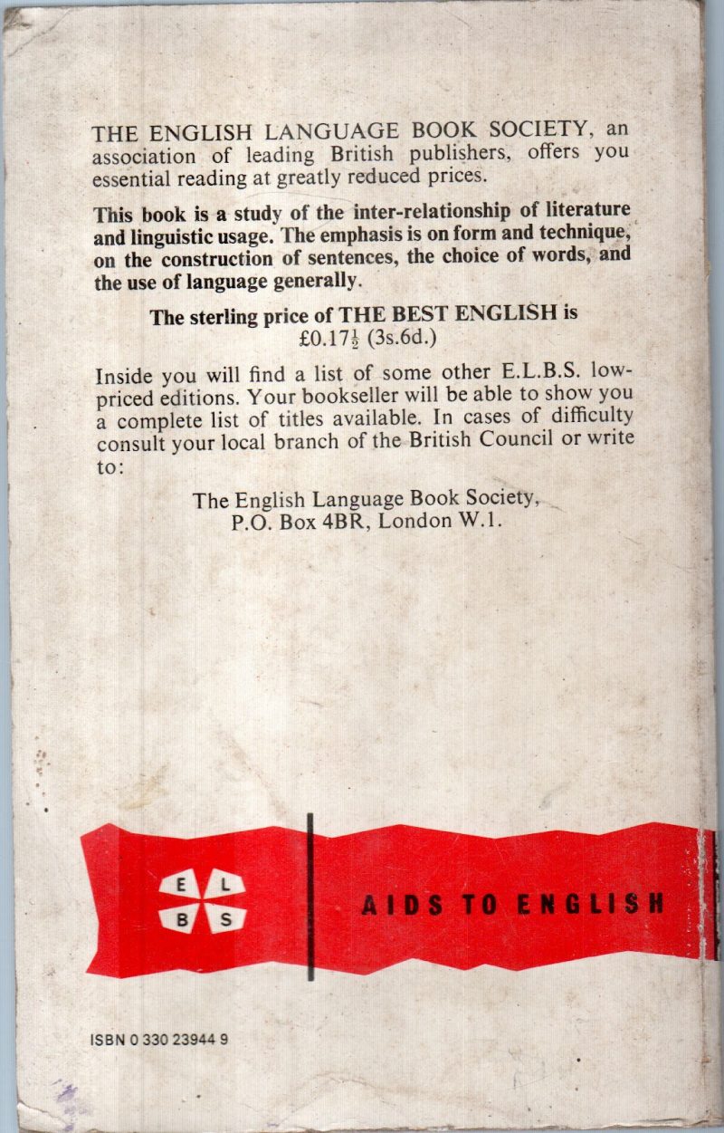 THE BEST ENGLISH BY G.H.VALLINS - Image 2