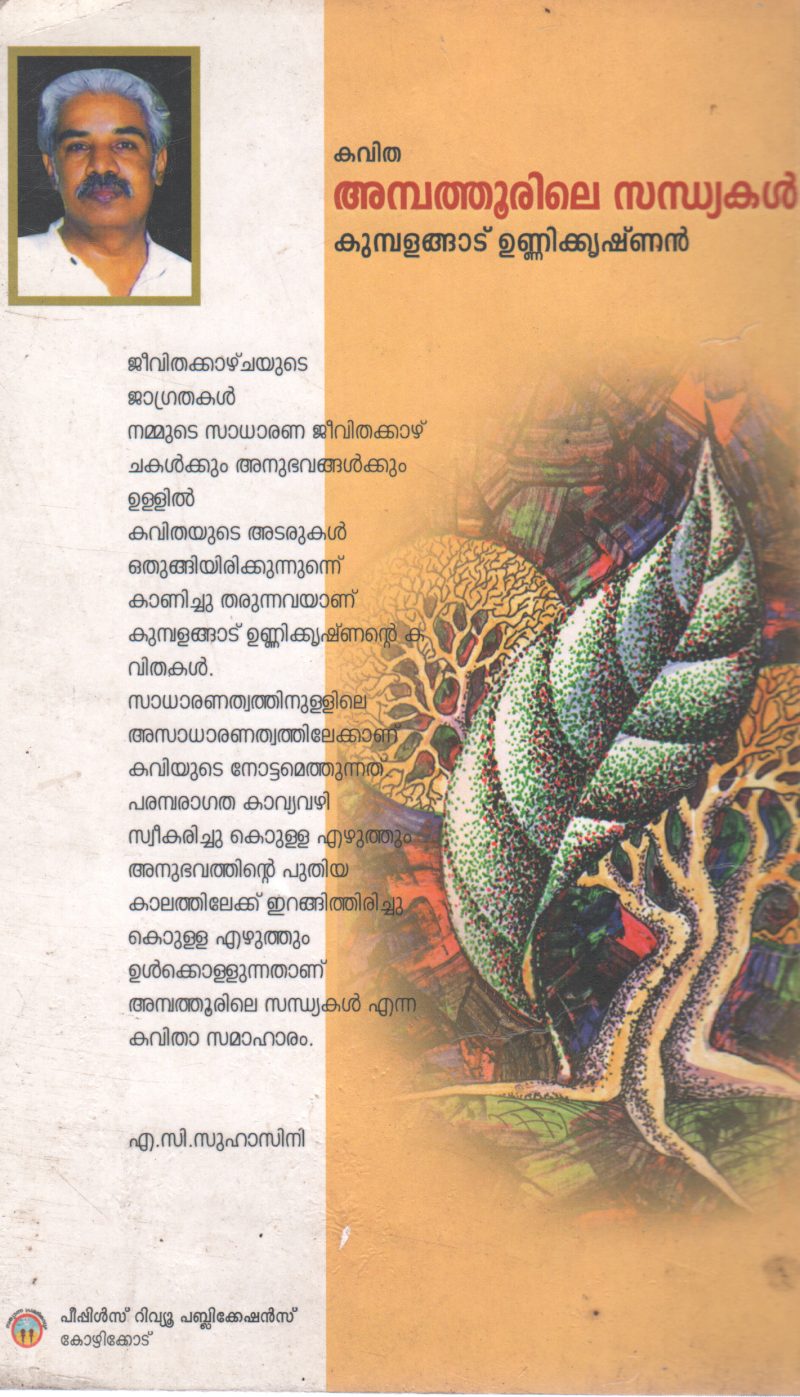 AMBATHOORILE SANDHYAKAL BY KUMBLENGAD UNNIKRISHNAN - Image 2